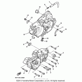 Схема узла: Картер двигателя Yamaha WR250 WR250Z