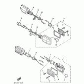 Схема вузла: Поворотники Yamaha XT125