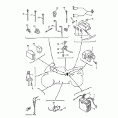 Схема вузла: Електрообладнання 2 Yamaha YZF1000R Thunderace