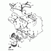 Схема узла: Масляный насос Yamaha YZF750 YZF750