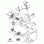 Схема узла: Масляный насос Yamaha TT250R TT-R