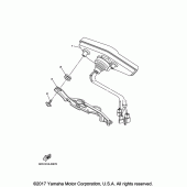 Схема вузла: Панель приладів Yamaha XT250 XT250