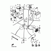 Схема вузла: Електроустаткування 2 Yamaha XVS1100 Drag Star Classic