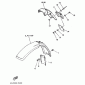 Схема узла: Опция (CHASSIS; FOR FINLAND) Yamaha DT125 DT125R