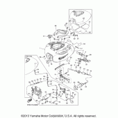 Схема узла: Топливный бак Yamaha XVS1100 V-Star Midnight Custom