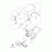 Схема вузла: Сидіння Yamaha TDM900