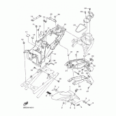 Схема вузла: Крило Yamaha XJ6 Diversion (S-TYPE, ABS)