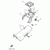 Схема узла: Sitz.trager Yamaha XTZ750 Super Tenere
