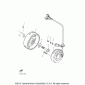 Схема вузла: Генератор Yamaha YZF600R Thundercat