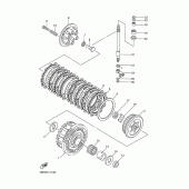 Схема вузла: Зчеплення Yamaha YZF-R6/YZF600 R6
