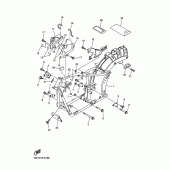 Схема вузла: Рама Yamaha XVS250 Drag Star