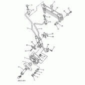 Схема вузла: Radiateur huile Yamaha XJ600 Diversion (S-TYPE)