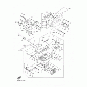 Схема узла: Saddlebag 1 Yamaha XVZ1300 Royal Star Venture