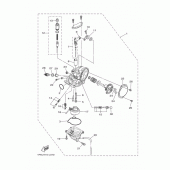 Схема вузла: Карбюратор Yamaha TTR50 TT-R50