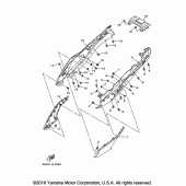 Схема вузла: Бічна кришка Yamaha FJ09 FJ-09