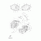 Схема вузла: Картер двигуна Yamaha XT660 XT660Z Tenere