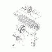 Схема вузла: Зчеплення Yamaha XVS650 Drag Star