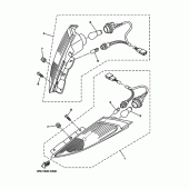 Схема вузла: Поворотники Yamaha YP400 Grand Majesty
