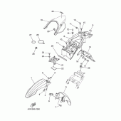 Схема узла: Крыло Yamaha XT660 XT660R