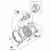 Схема узла: Опция (ELECTRICAL) Yamaha XJ600 Diversion (Naked)