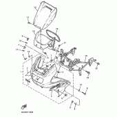 Схема узла: Motorverkleindung 1 Yamaha XJ900 Diversion