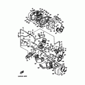 Схема вузла: Впускна система Yamaha XV1100 Virago Special