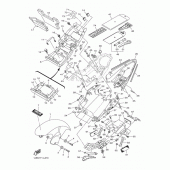 Схема вузла: Крило Yamaha YZF-R6/YZF600 R6