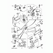 Схема вузла: Електроустаткування 1 Yamaha XP500 T-MAX 530