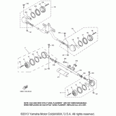 Схема вузла: Поворотники Yamaha XVS650 V-Star Classic