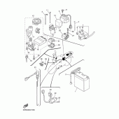 Схема узла: Электрооборудование 2 Yamaha XJR1300