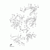 Схема узла: Крыло Yamaha FZ6 FZ6 FAZER S2