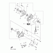 Схема вузла: Водяний насос Yamaha XVS1300 XVS1300 Custom
