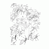 Схема вузла: Бак паливний 2 Yamaha FZ10/MTN1000 MT-10