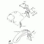 Схема узла: Опция (CHASSIS) Yamaha XT600 XT600