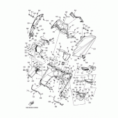 Схема узла: Облицовочные элементы Yamaha XP500 T-MAX 530