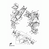Схема вузла: Крило Yamaha MTN320 MT-03 (ABS)