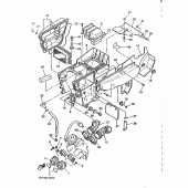 Схема узла: Впускная система Yamaha XT500