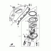 Схема узла: Панель приборов Yamaha XV1700 Road Star