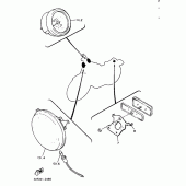 Схема вузла: Опція (ELECTRICAL) Yamaha VMX12 V-MAX