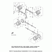 Схема вузла: Поворотники Yamaha XV250 Virago
