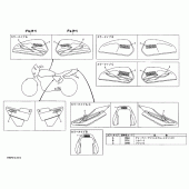 Схема вузла: Емблемы3 (4HMF) Yamaha XJR400