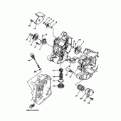 Схема узла: Масляный насос Yamaha YP250 Majesty