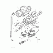 Схема узла: Compteur Yamaha YZF1000R Thunderace