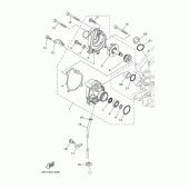 Схема вузла: Водяний насос Yamaha XTZ1200 Super Tenere ES