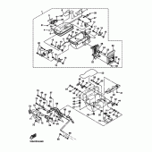 Схема узла: Saddlebag 2 Yamaha XVZ1300 Royal Star Tour Deluxe