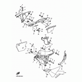 Схема узла: Cowling 3 Yamaha YZF-R1 R1