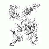 Схема узла: Впускная система Yamaha WR450F