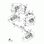 Схема узла: Поворотники Yamaha XVZ1300 Royal Star Venture S