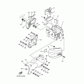 Схема вузла: Бічна кришка Yamaha XVS250 Drag Star