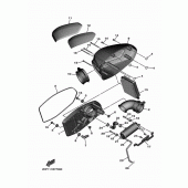Схема вузла: Впускна система 2 Yamaha XV1900 Star Venture